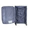 VIPTOUR VIPTOUR Set of 4 Light Weight Polyester Jacqard Trolley Luggage With Number Lock 20/24/28/32 Inches