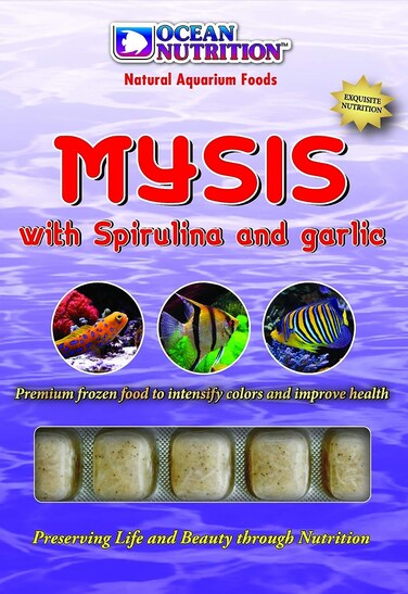 Mysis with Spirulina and Garlic 100g