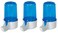 Pack of 3 Duvo Fountain altair Blue - Bird Water Bottle[Color - Blue, Capacity - 110ml]