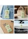 Pop Mart HACIPUPU Gummy Bear Series Vinyl Plush Pendant Keychain - Cute Green Bear Stuffed Animal Doll Bag Charm, Soft Fluffy Action Figure Keyring For Backpack, Kawaii Collectible Gift For Girls