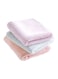 3-Piece Microfiber Cleaning Cloth Set Pink/Purple/Blue 30x30cm