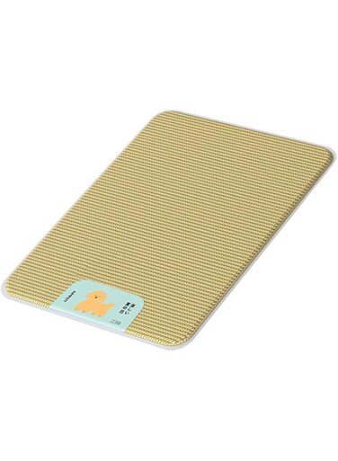 HOOTO Pet Rattan Mat for Cat Small Dog, Cooling Breathable Rattan Cat Scratch Mats, Horizontal Cat Floor Scratching Pad Rug, Summer Woven Mat for Kennel Puppy L 60X50CM