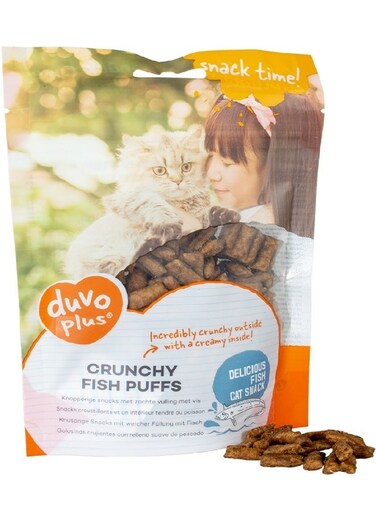 وجبات سمك مقرمشة للقطط - 50 جرام