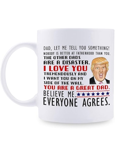 Smartyou Great Dad Mug, You Are A Great Dad- Gifts for Dad from Daughter/Son/Wife, Coffee Mug Novelty Prank Gift for Daddy on Father&rsquo;s Day/Birthday/Christmas 11 Oz