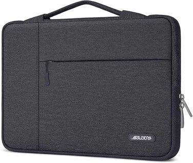 MOSISO Laptop Case 13 inch, 13 inch Laptop Sleeve with Handle Compatible with MacBook Air 13 M3 M2 M1 2025-2018 / Pro 13 M2 M1 2025-2016, Polyester Multifunctional Computer Bag, Space Gray
