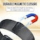 WHOOP 5.0, One, Peak, and Life Milanese Stainless Steel Band Compatible   Lightweight Magnetic Breathable &amp; Fully Adjustable Wristband (Charging Requires Removal)