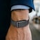 WHOOP 5.0, One, Peak, and Life Milanese Stainless Steel Band Compatible   Lightweight Magnetic Breathable &amp; Fully Adjustable Wristband (Charging Requires Removal)