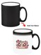 Color Changing Heat Sensitive Ceramic Mug, Image Revealed When HOT Liquid is Added! Memories