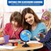 Rotating World Globe 6 Inch Spinning Earth Globe with Stand for Kids Learning Geography Classroom Education or Office Home Decorations