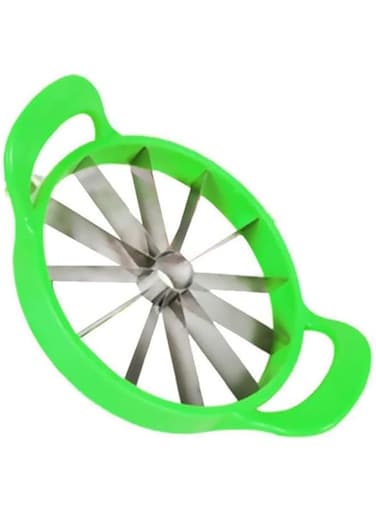 Dubai Gallery Multi-Functional Watermelon Cutter Green/Silver 21X29Centimeter