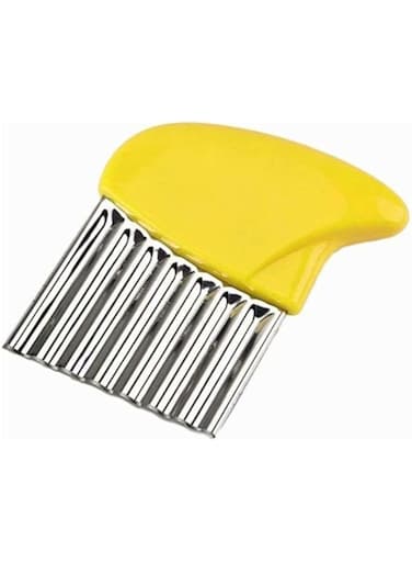 Dubai Gallery Stainless Steel Potato Cutter Yellow