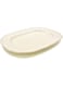 Qualitier Oval Platter Plate 33 cm Gold White