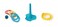 Quut Beach Set Triplet &ndash; 3-Piece Sand &amp; Beach Play Set (Shovel/Rake/Sifter, Toss Game &amp; Sand Shaper) with Beach Bag &mdash; Fun Outdoor Toy for Kids (Beach, Garden &amp; Sandbox)