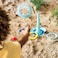 Quut Beach Set Triplet &ndash; 3-Piece Sand &amp; Beach Play Set (Shovel/Rake/Sifter, Toss Game &amp; Sand Shaper) with Beach Bag &mdash; Fun Outdoor Toy for Kids (Beach, Garden &amp; Sandbox)
