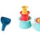 Quut Beach Set &ndash; Alto &amp; Raki Sandcastle Builder Kit for Kids   Stackable Sand Molds + Multi-Function Rake/Digger, Lightweight Sand &amp; Beach Toy for Sandbox, Garden &amp; Beach