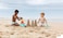 Quut Beach Set &ndash; Alto &amp; Raki Sandcastle Builder Kit for Kids   Stackable Sand Molds + Multi-Function Rake/Digger, Lightweight Sand &amp; Beach Toy for Sandbox, Garden &amp; Beach