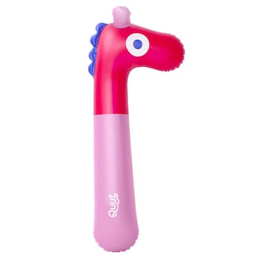QUUT Noodle Friends Inflatable Water Toy &ndash; Animal-Shaped Pool Float &amp; Ride-On, Durable Vinyl Outdoor / Pool Accessory for Kids (Horse / Dino / Giraffe)