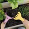 Quut Garden Set &ndash; Banana Pink 3-Piece Kids Outdoor Toy (Rake, Watering Can &amp; Ball) for Sandpit, Garden, Beach &amp; Backyard Play