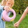Quut Garden Set &ndash; Banana Pink 3-Piece Kids Outdoor Toy (Rake, Watering Can &amp; Ball) for Sandpit, Garden, Beach &amp; Backyard Play