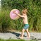 Quut Garden Set &ndash; Banana Pink 3-Piece Kids Outdoor Toy (Rake, Watering Can &amp; Ball) for Sandpit, Garden, Beach &amp; Backyard Play