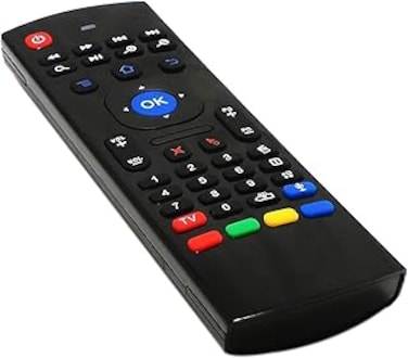 New Replacement Remote Control, Remote Control Fit, Universal Remote Control Compatible with MX3-M Air Mouse Wireless 2.4G Remote Control Keyboard with Microphone for Android TV Box/Mini PC