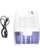 Velaurs Air Dehumidifier, Silent Dehumidification Energy Saving and Power Saving Mini Dehumidifier One Key Adjusting for Home for Office