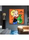 bpa Monopoly Rich Money Man Canvas Painting On The Wall Art Posters And Prints Graffiti Art Wall Pictures Home Decor 70X70Cm No Frame