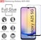 Muzz Tempered Glass Screen Protector for Samsung Galaxy A24 5G / A25 5G, Black, Edge to Edge Coverage