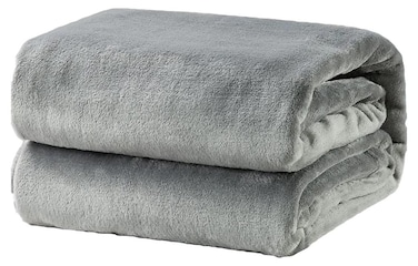 G H Flannel Fleece Single Size 160x220cm for All Season Fluffy Blanket Warm Bed Blanket Throw for Sofa &amp; Bed Comfortable and Soft Blanket