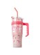 Many Rainbows Melody Stainless Steel Insulated Tumbler with Lid, Straw &amp; Handle 1200ml - XL Size