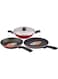 Bajaj Nirlep Electricals, Aspa Gift Set, Non Stick Set of Flat Tawa, Fry Pan &amp; Kadhai with Lid, Flat Tawa 26 Cm, Fry Pan 24 Cm &amp; Kadhai 24 Cm, SAGS10