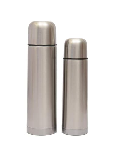 Nessan Stainless Steel Flask Set, Silver, Ab-011, 2 Pieces