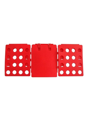 Retractable Adjustable Folding Clothes Board Red 57 x 72 x 1cm