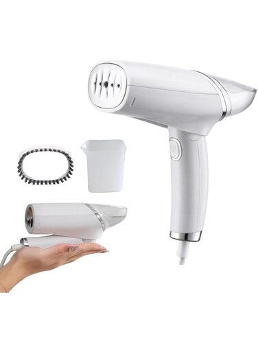 TDOO Steamer for Clothes, Foldable Handheld Clothing Wrinkles Remover for Garments, Dual Ironing Mode, Portable Fabric Steamer for Travel