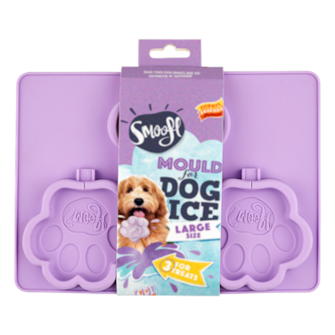 Smoofl Ice Mould for Large Dog Treats - LILAC
