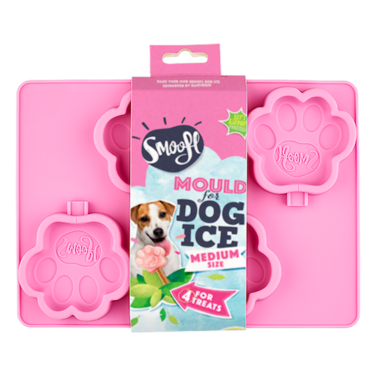 Smoofl Ice Mould for Medium Dog Treats - PINK
