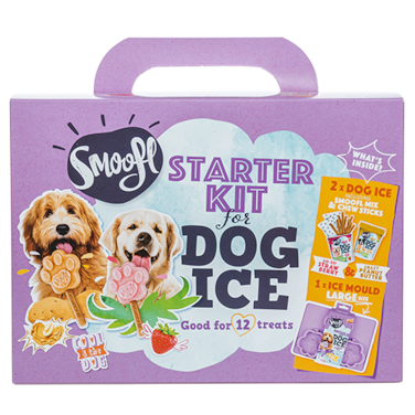 Smoofl Large Starter Kit for Dog Ice Treats - 210G
