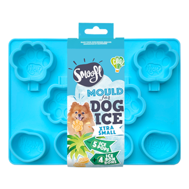 Smoofl Ice Mould for Extra Small Dog Treats - BLUE
