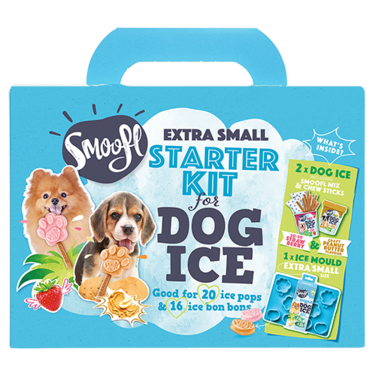 Smoofl Extra Small Starter Kit for Dog Ice Treats - 210G
