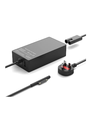65W Charger 15V/4A Power Supply Adapter Compatible with Microsoft Laptop/Tablet Surface Pro 3/4/5/6/7/8/X Surface Go &amp; Surface Book with USB Charging Port