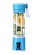 Usb Mini Electric Vegetable Fruit Juicer Handheld Smoothie Maker Blender Juice Cup Blue