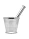 RAJ RK Aluminium Mortar Set, 12Cm, RK0064, Garlic Crusher, Manual Spices Grinder, Chutney Maker, Ideal For Ginger, Garlic, Herbs
