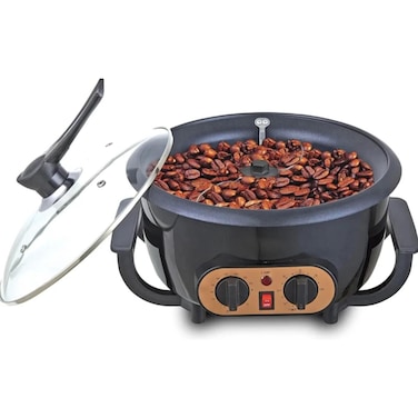 Electric Coffee Bean Roaster Machine, 750g Capacity 800W Home Nut Roaster


