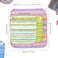 Kitchen Dish Cloths, 100% Cotton Kitchen Hand Towel, Quick Drying Highly Absorbent Tea Towel 12 Pack, Reusable Dish Cleaning Cloth, 8.5 x 8.5 Inches, Multicolor, Random Match