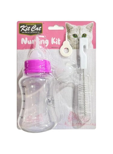 Naturally For Pets Kit Cat Nursing Kit Breast feeding kit Puppies, Kittens and Rodents, 150 ml
