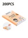 Paper 200 Sheets, 150*200mm&iuml;&frac14;&circ;6*8inches&iuml;&frac14;&permil; Pre-cut Non-stick Baking Parchment Paper is suitable for Oven Liners/Air Fryers/Barbecues, white Parchment Paper is Used for Baking Air Fryer Paper Liners