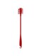 Ikea Polypropylene,Plastic Medelvag Soft Bristles and Thin Handle Bottle Cleaning Brush Used for Wash Inside Bottles and Narrow Jars Pack of 1Pc (Red, Orange)