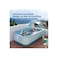 Automatic Foldable PVC Inflatable Pool with Canopy &ndash; Indoor &amp; Outdoor Family Swimming Fun