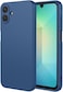 Liquid Silicone Back Cover Case for Samsung Galaxy A07 5G,  Soft Micro-Fibre Lining Inside  Camera Protection Bump   Shockproof Back Cover Case for Samsung A07 5G (Blue)