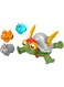 Fisher-Price DC League of Super-Pets Power Spin Merton the turtle figure set with accessories for preschool pretend play ages 3 years and up